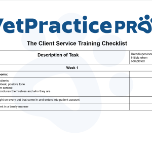 The Client Service Training Checklist