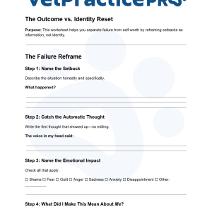 The Outcome vs. Identity Reset