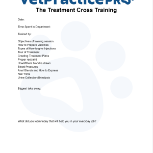 The Treatment Cross Training Checklist